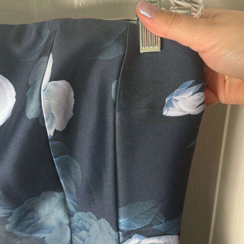 Sachin + Babi Shay Midi Dress in  Midnight Glacial Rose 14 - Picture 3 of 10